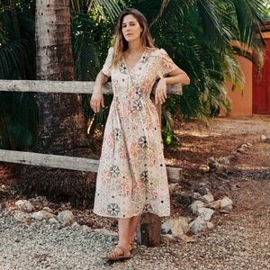 Christy Dawn The Dawn Dress in Daisy Patchwork